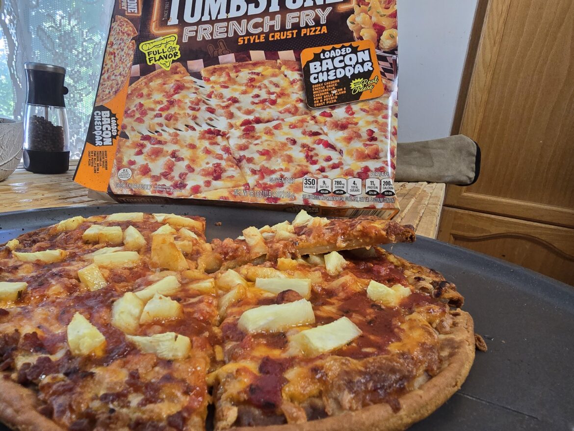 The "French Fry" crust was the worst thing about this garbage