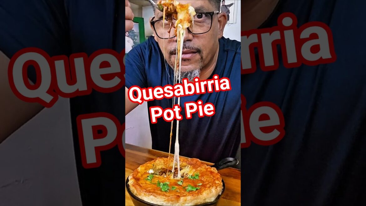 Quesabirria Pot Pie #birra