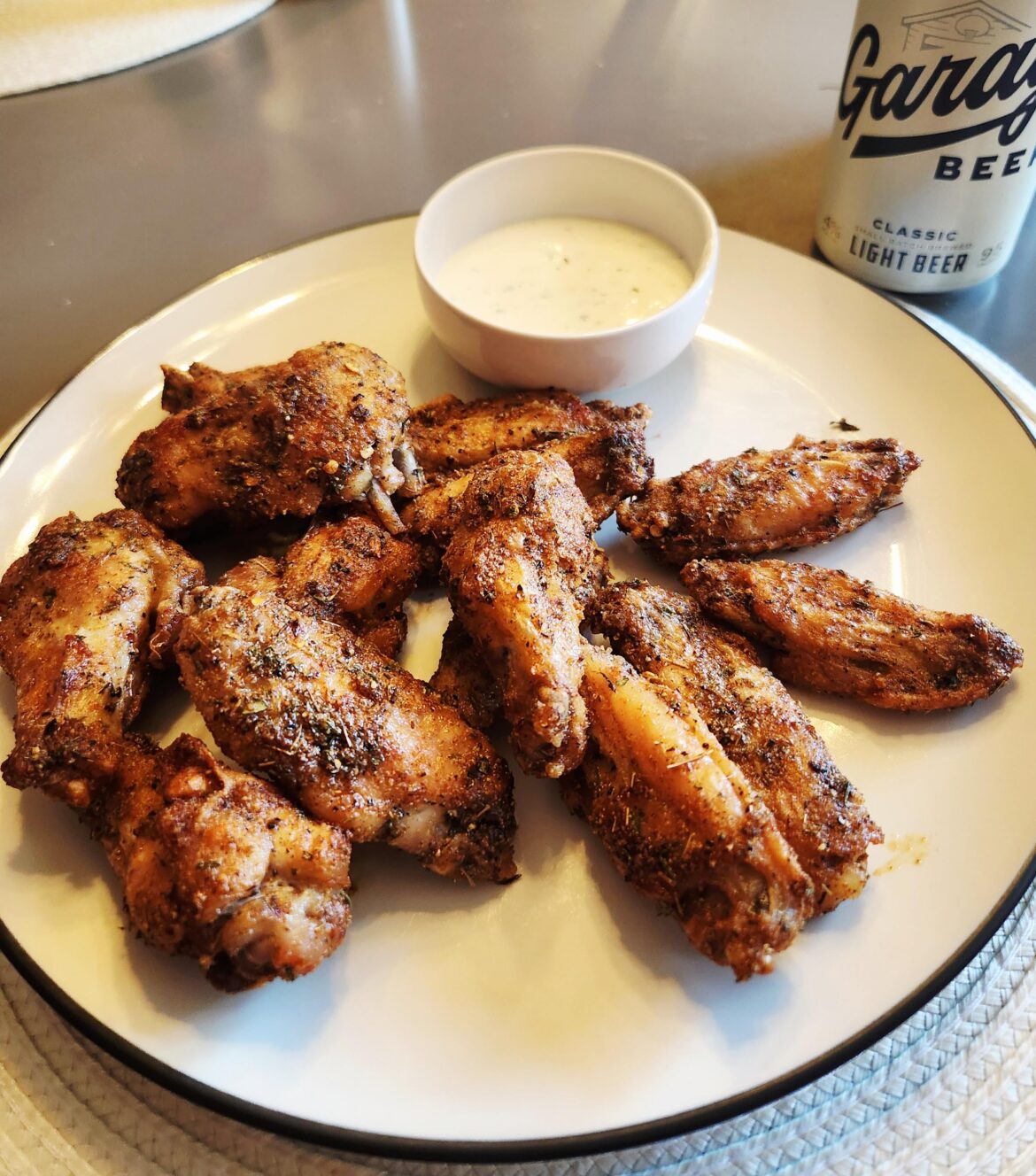 My air-fried jerk wings for football Sunday