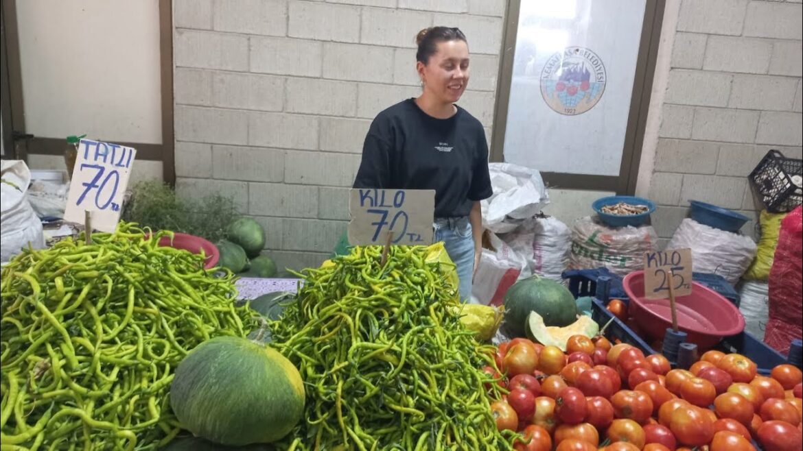 İZMİR SEMT PAZARLARI KEMALPAŞA CUMA PAZARI GÜNCEL FİYATLAR #keşfet #bazzar #vlog