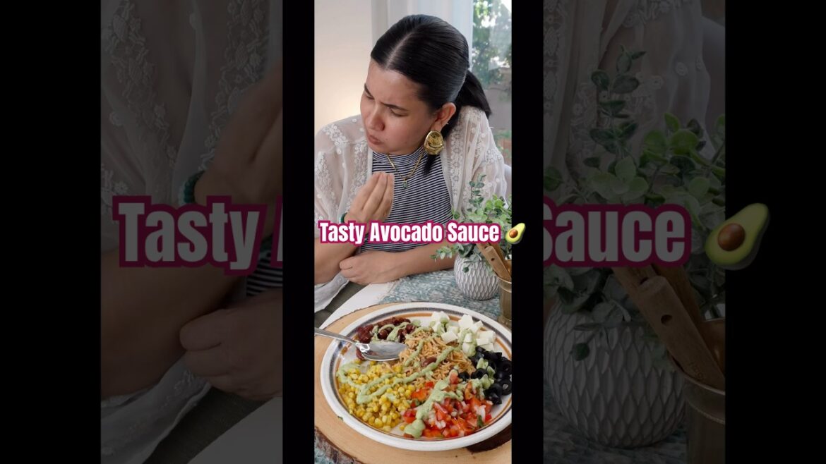 Creamy Avocado Sauce Recipe | Easy 5-Minute Green Sauce for Tacos, Pasta & More