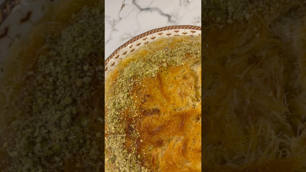 Middle Eastern Sweet Magic | Kunafa Bite