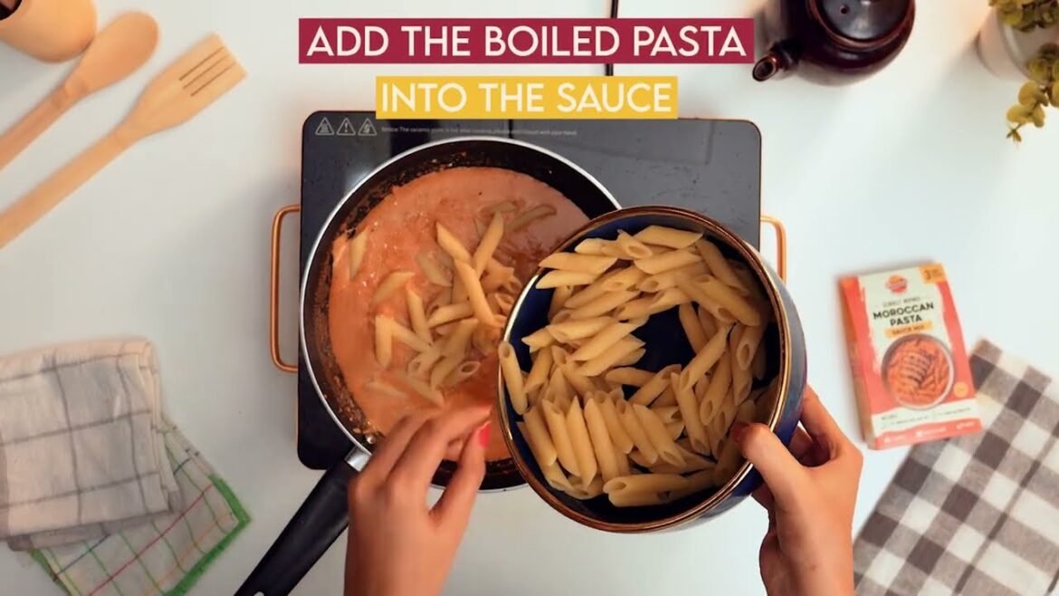 Moroccan Pasta With Munchelis || Step By Step Cooking Guide || Order Now