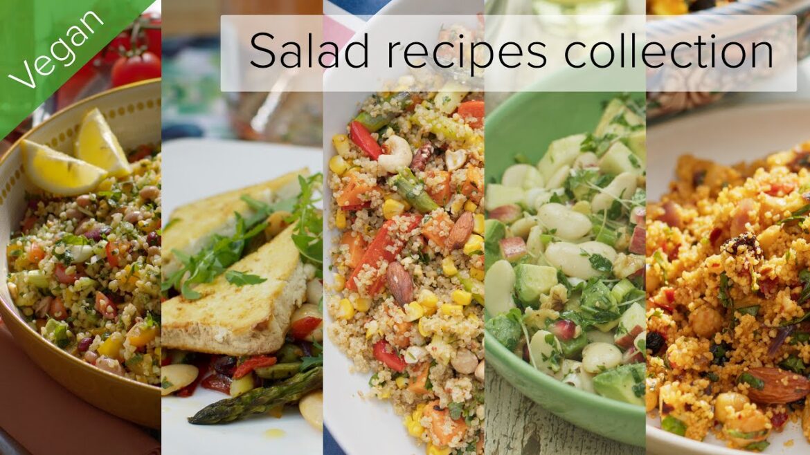 Salad Recipes Collection | Wholesome & Delicious Main Courses | Lunch Box Ideas