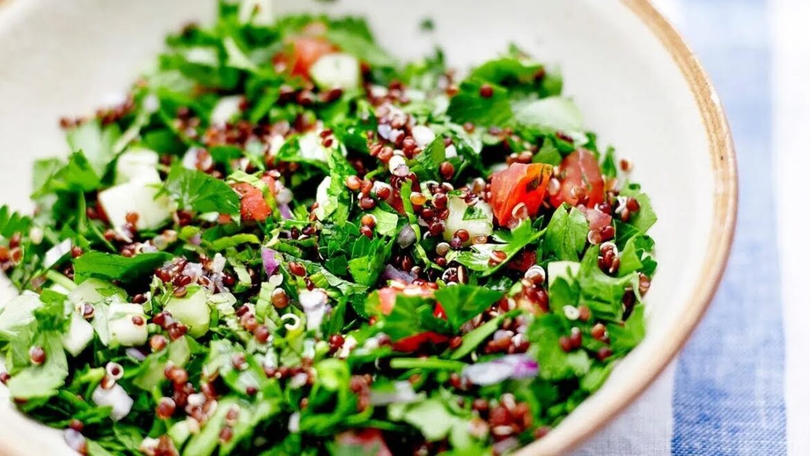 Taboulé libanais quinoa | Recette gourmande