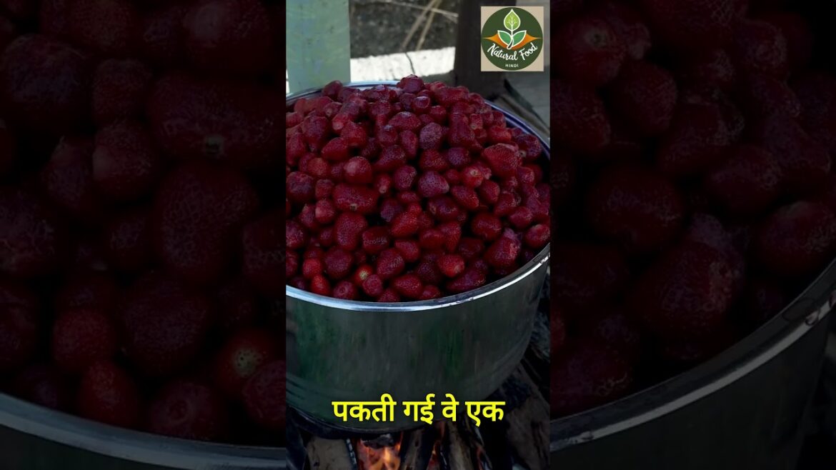 स्ट्रॉबेरी की पतली कुरकुरी वेफर रेसिपी #shorts #youtubeshorts