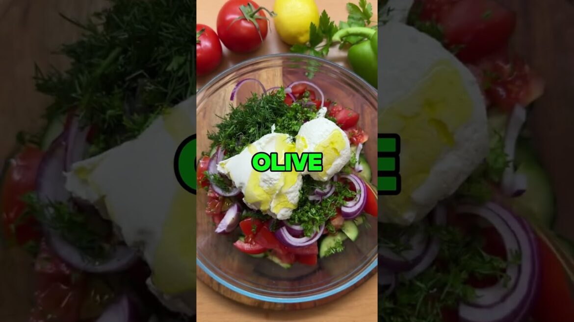 Healthy Yogurt Salad Recipe | Easy Cucumber Tomato Onion Parsley Mix