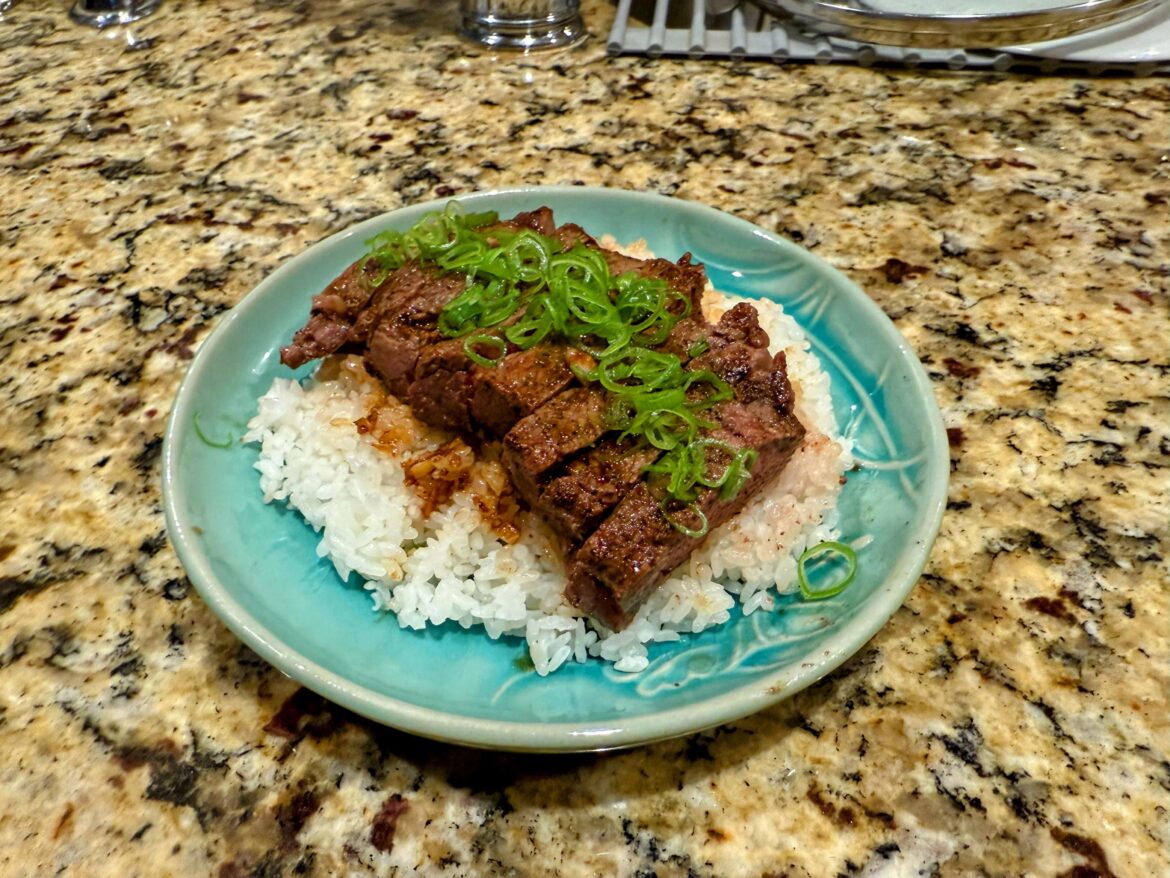 Garlic Shoyu Steak