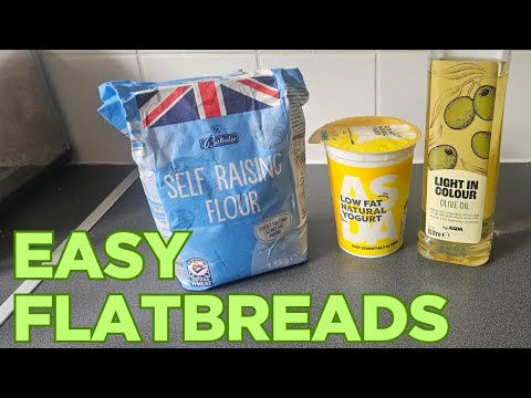 Homemade flatbreads…. only 3 ingredients Homemade flatbreads.... only 3 ingredients