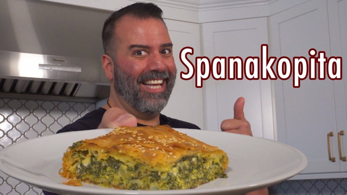 Easy Spanakopita (Greek Spinach Pie)
