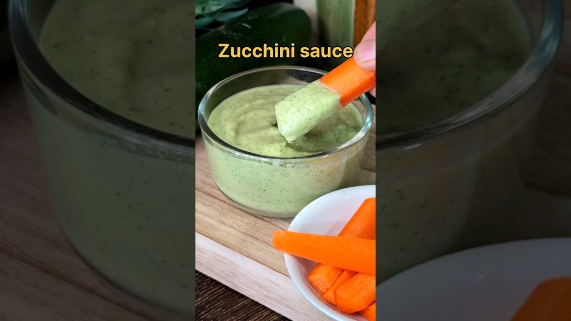 Zucchini sauce #zucchini #sauce #shorts #recipe