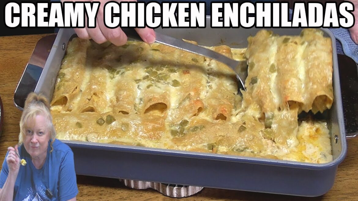 CREAMY CHICKEN ENCHILADAS Same Great Flavor, Low Carb CREAMY CHICKEN ENCHILADAS Same Great Flavor, Low Carb