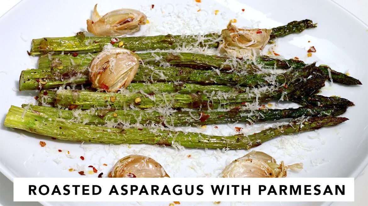 Easy Roasted Asparagus Recipe with Lemon and Parmesan