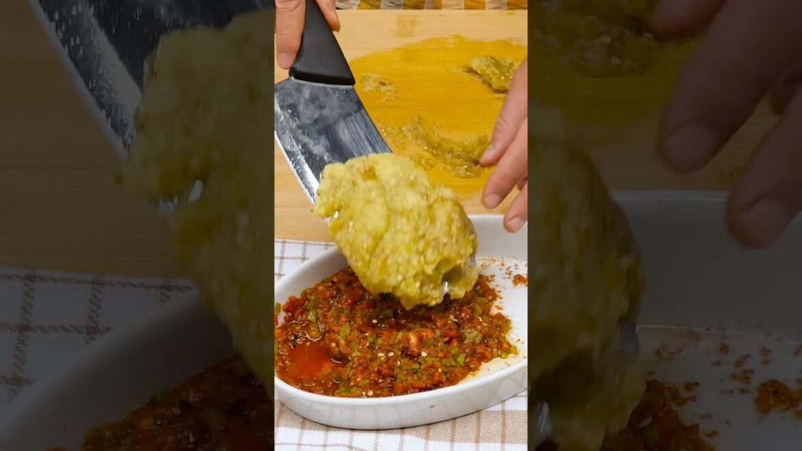 ¡El Verdadero BABA GANOUSH NO LLEVA TAHINI! | Receta Original Libanesa  #recetas