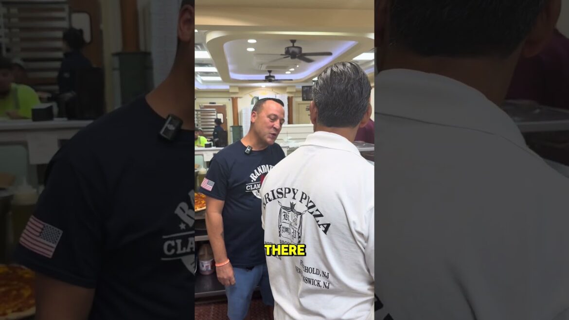 Dad makes a Fried Calamari pizza!