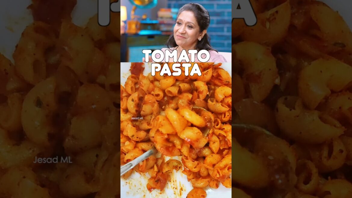 Tomato Pasta #food #shorts #shortvideo #trending #shortsfeed #trendingshorts  #pasta #jesadml