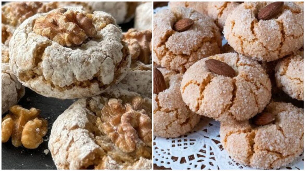2 Best Recipes of cookies | Almond Cookies | Walnut Cookies
