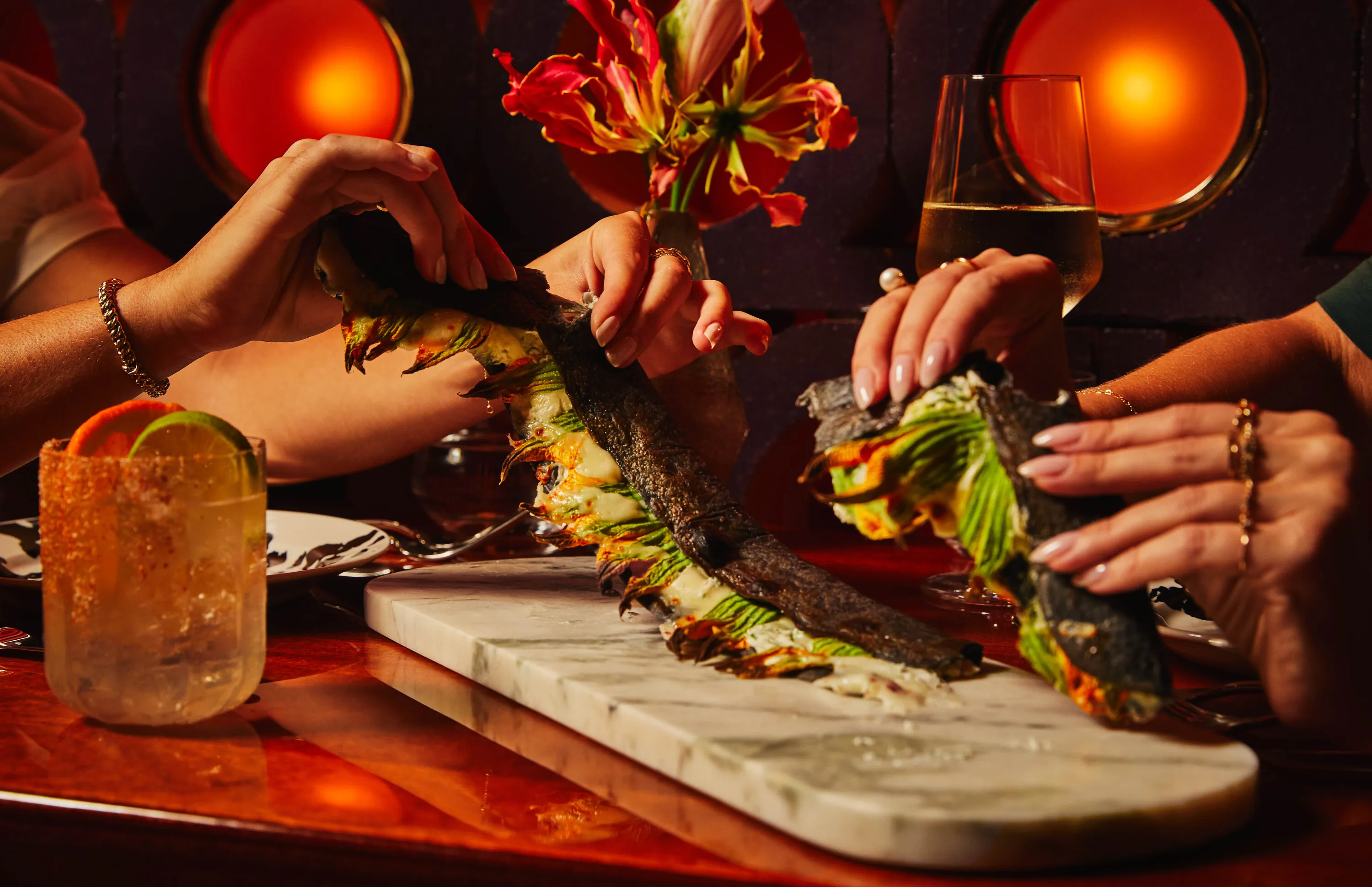 squash blossom machete