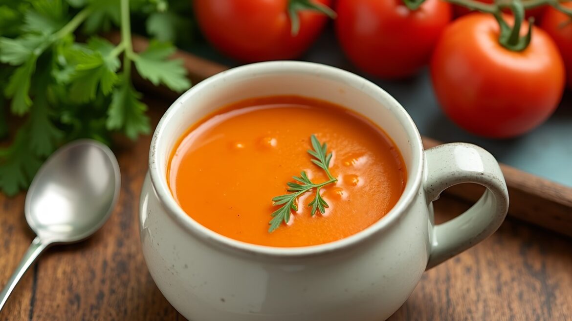 This healthy tomato soup BURNS belly fat! Simple, nutritious and delicious recipe This healthy tomato soup BURNS belly fat! Simple, nutritious and delicious recipe