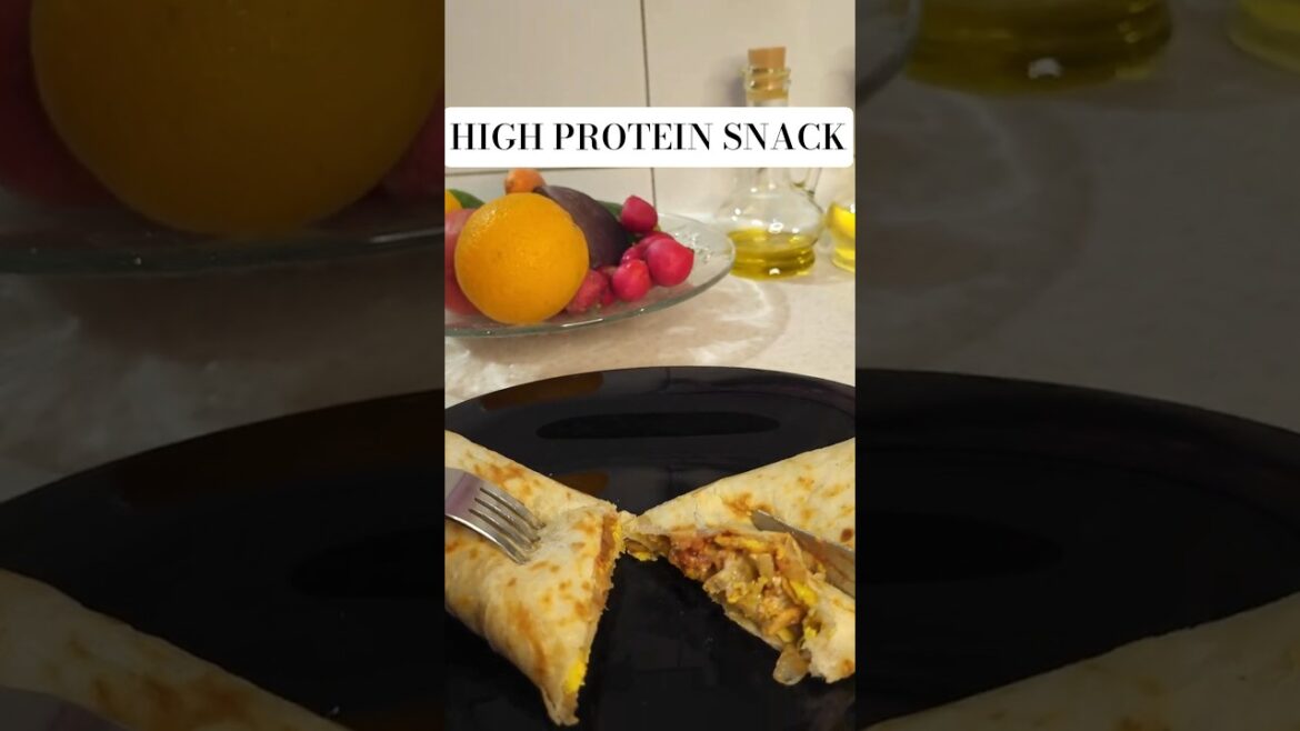 Savory Mushroom & Feta Tortilla Roll | Easy 10-Min Snack #shorts