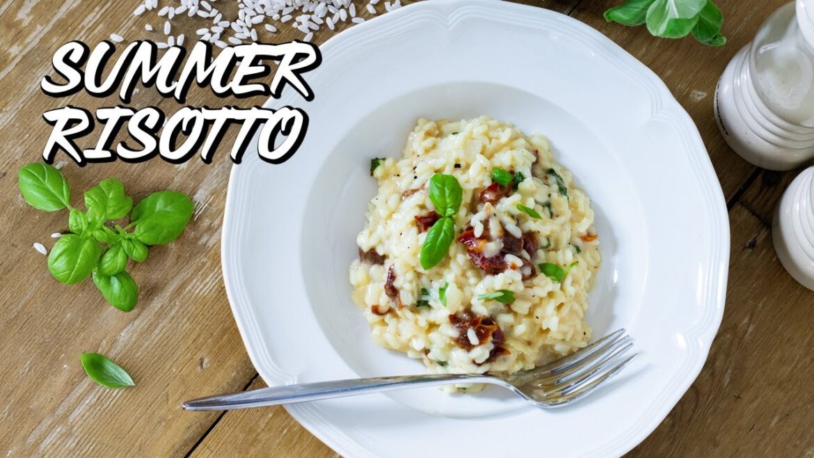 Easy Risotto Recipe Anyone Can Make | Quick Vegetarian Dinner