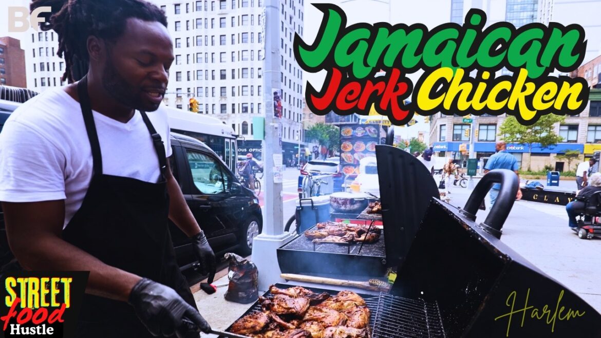 Harlem’s Jerk Chicken King: The NYC Street Food Story | Street Food Hustle