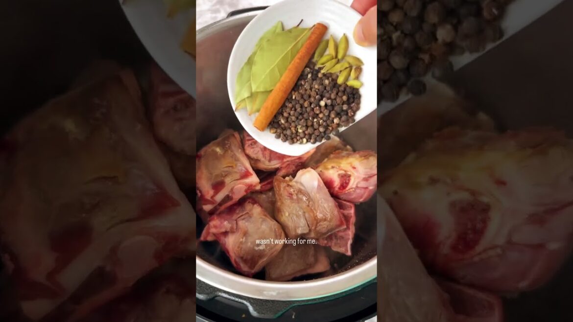 Mansaf is an iconic Arab dish from Jordan_ Tender fall off the bone lamb simmered in a tangy