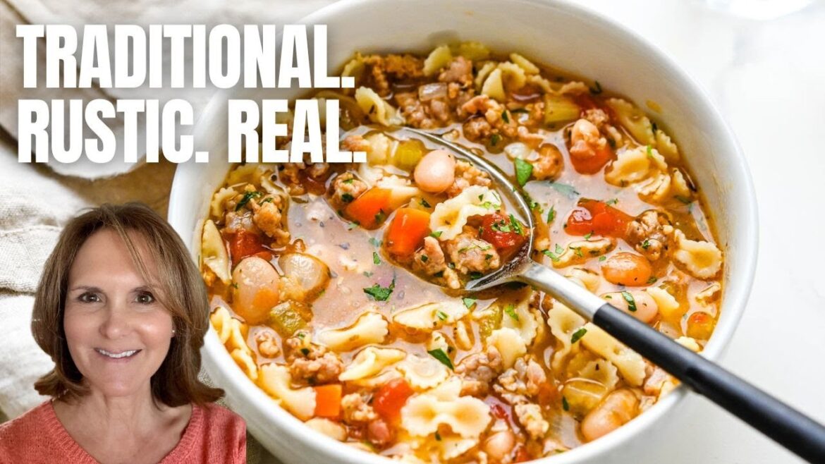 “Authentic Pasta e Fagioli (Italian Classic Done Right)” “Authentic Pasta e Fagioli (Italian Classic Done Right)”