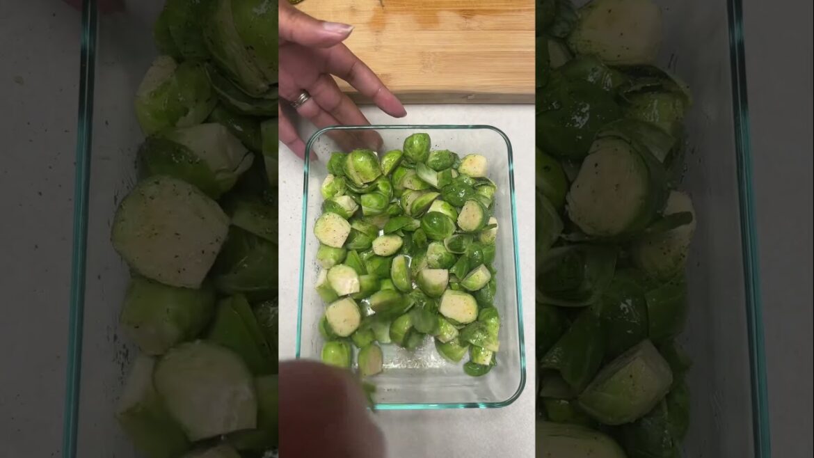 OMG!!! These Air Fried Brussel Sprouts is a game changer!