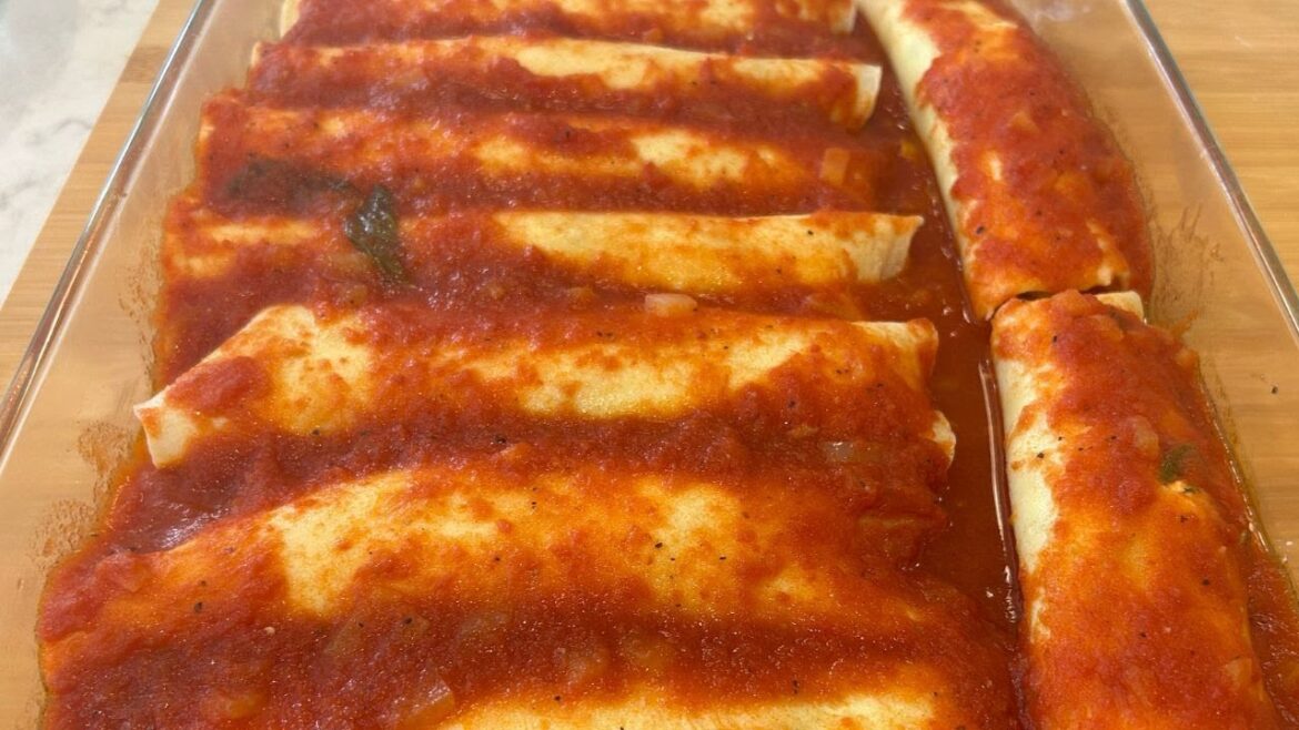 Homemade Manicotti - Easy Recipe