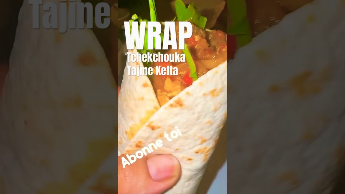 Et si le tajine kefta devenait un wrap street food ?