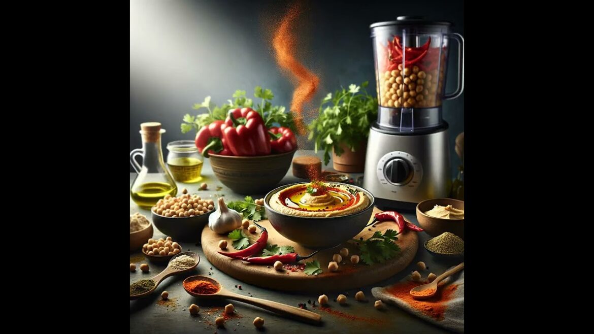 Roasted Red Pepper Hummus – Quick Tutorial Script