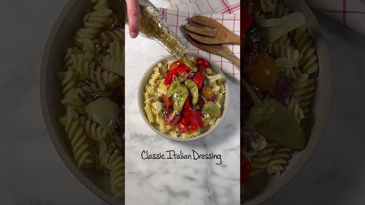 Antipasto Pasta Salad Recipe