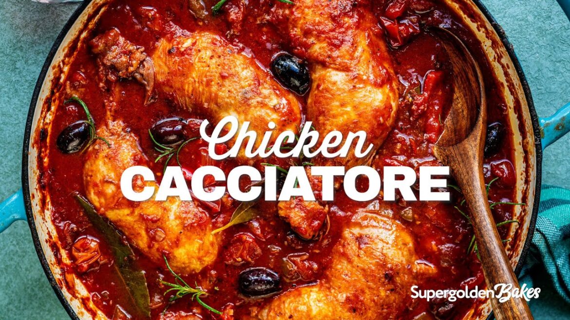 Chicken Cacciatore | Supergolden Bakes Chicken Cacciatore | Supergolden Bakes