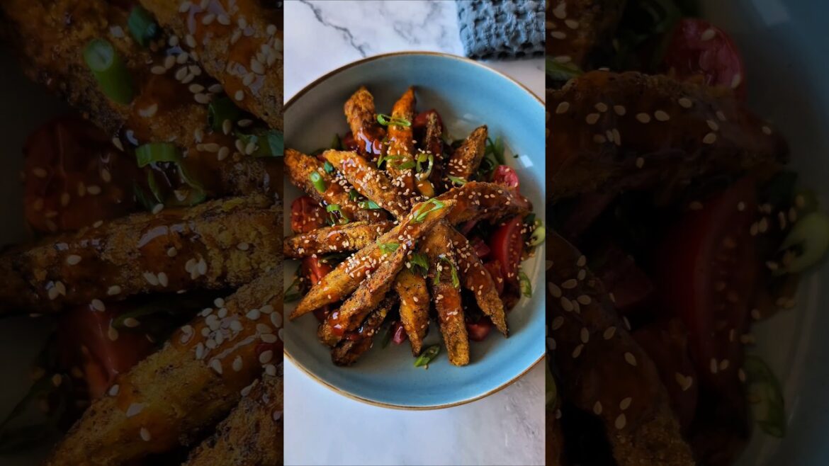 Crunchy eggplant salad Crunchy eggplant salad