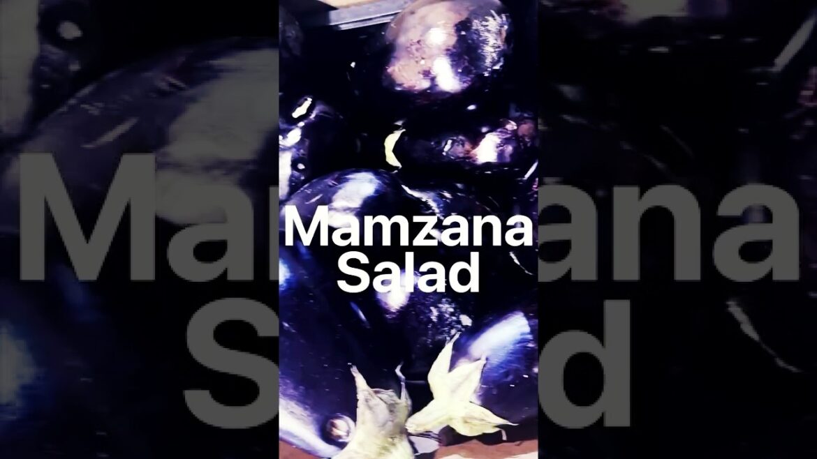 Turkish Japanese couple trying Mamzana Salad from Edirne/Turkey #food #cooking #healthyfood