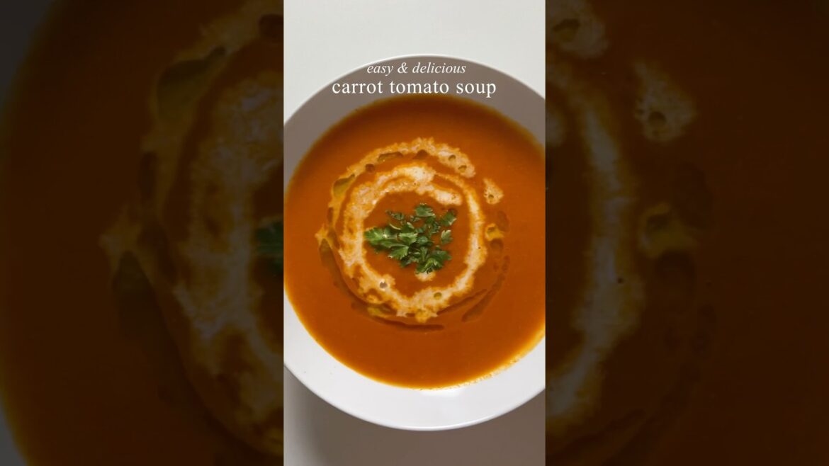 Carrot tomato Soup! Carrot tomato Soup!