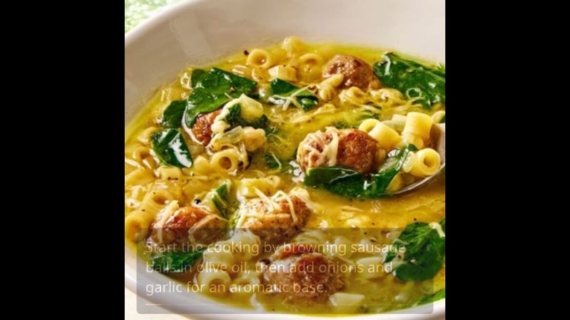 Simplified Italian Wedding Soup for Cozy Nights