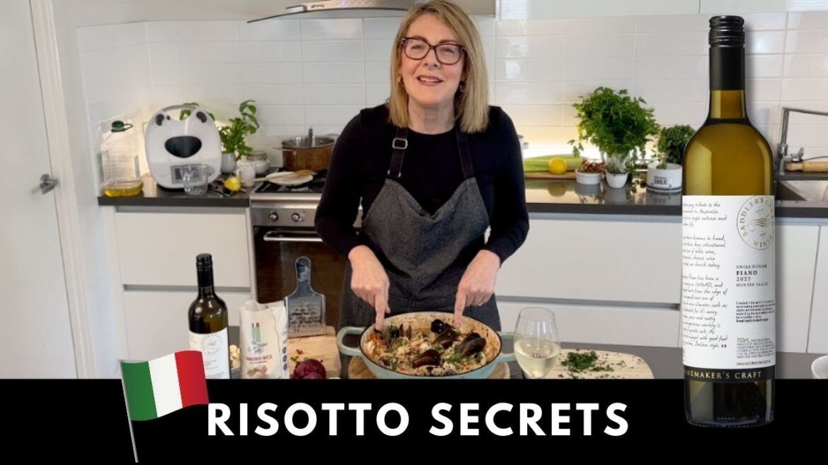 Cook Seafood Risotto Like an Italian | Fiano Pairing