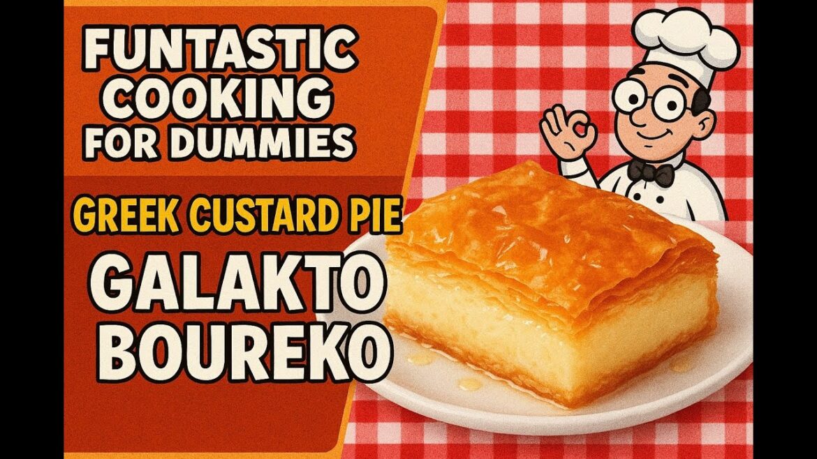 Easy Greek Custard Pie (Galaktoboureko)