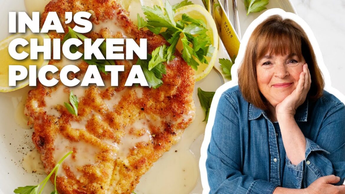 Ina Garten Makes Jeffrey Chicken Piccata for Friday Night Dinner | Barefoot Contessa | Food Network