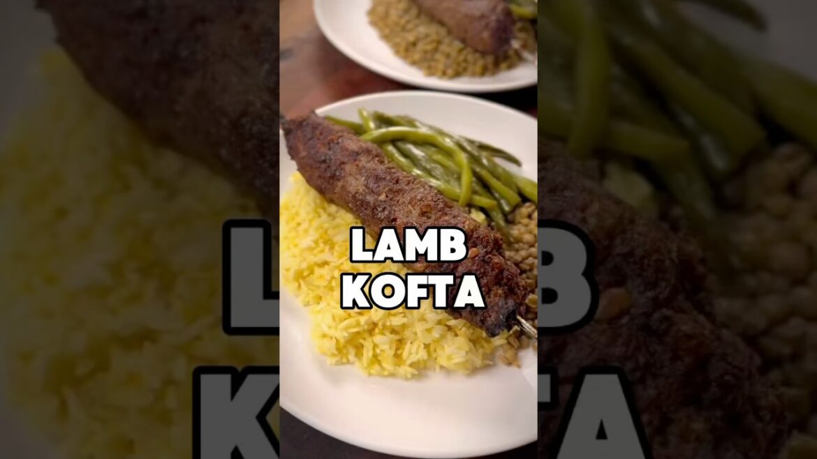 Lamb Kofta - Ready in 15 minutes! #kofta #lamb #kebab #recipe #dinner #easydinner #easyrecipe #yum