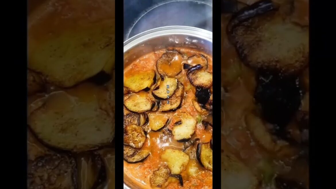 #مسقعه بتنجان غزاويه #lebanesecuisine ❤️