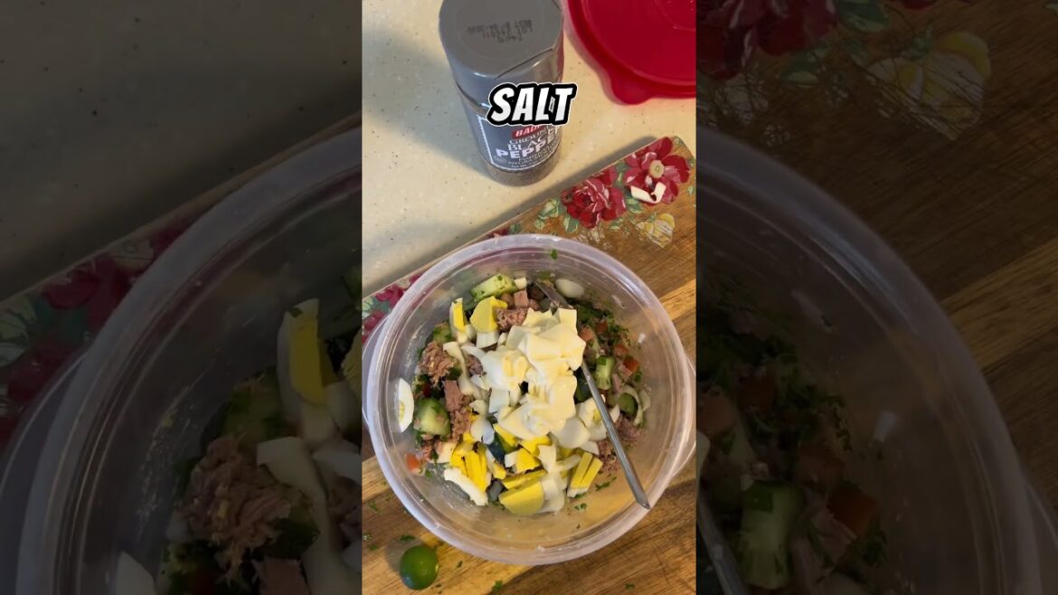 Delicious Easy salad recipe #salad #healthysalad #tunasalad #healthylifestyle #tuna #cucumber #diet Delicious Easy salad recipe #salad #healthysalad #tunasalad #healthylifestyle #tuna #cucumber #diet