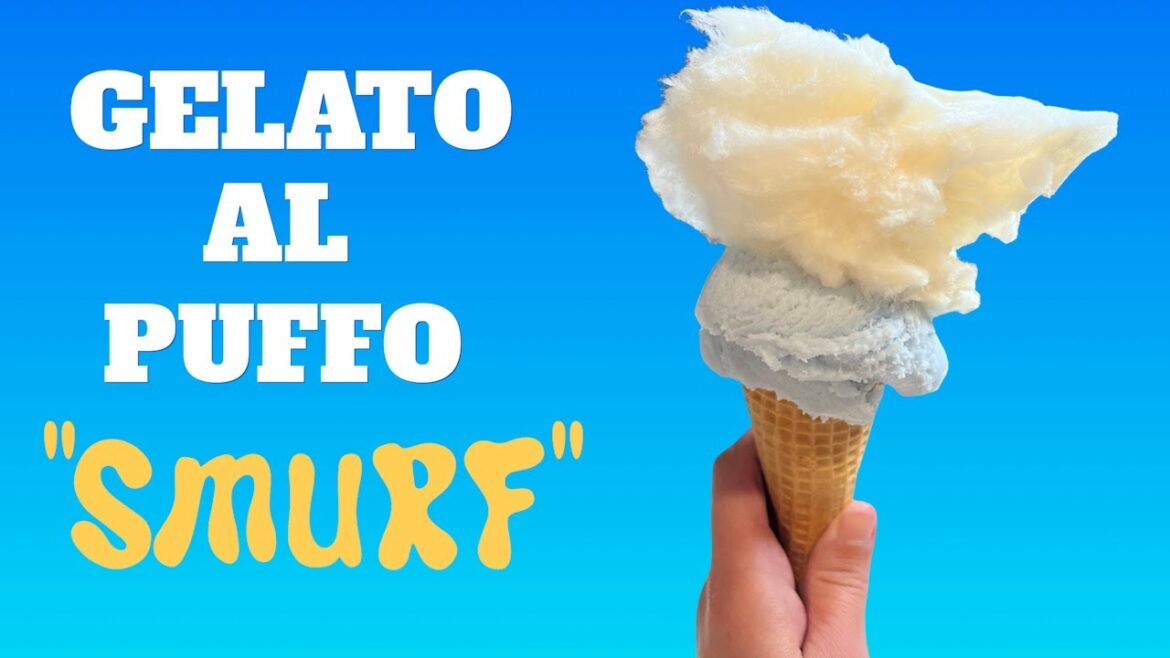 How to Make Gelato al Puffo | Smurf Gelato