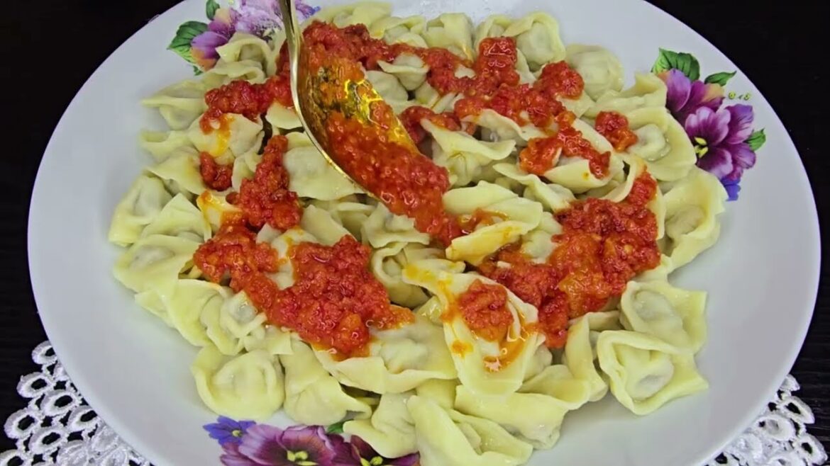 MANTI TURKISH DUMPLINGS | TURKISH FOOD MANTI TURKISH DUMPLINGS | TURKISH FOOD