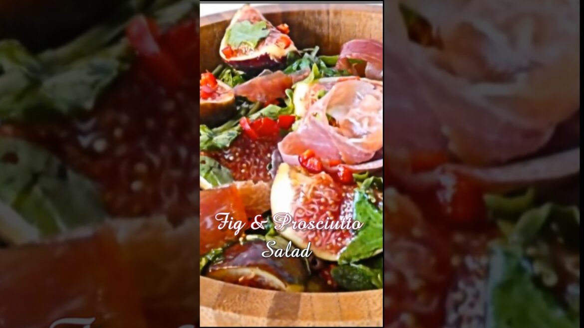 Fig & Prosciutto Salad (with a Zingy Honey-Orange Dressing) | My Best Summer Salad #shorts Fig & Prosciutto Salad (with a Zingy Honey-Orange Dressing) | My Best Summer Salad #shorts