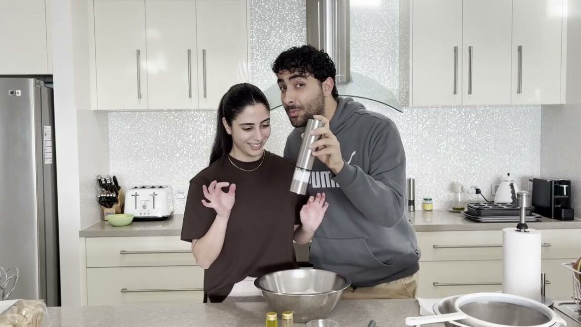 Making Labneh - Combining Za'atar & Olive Oil