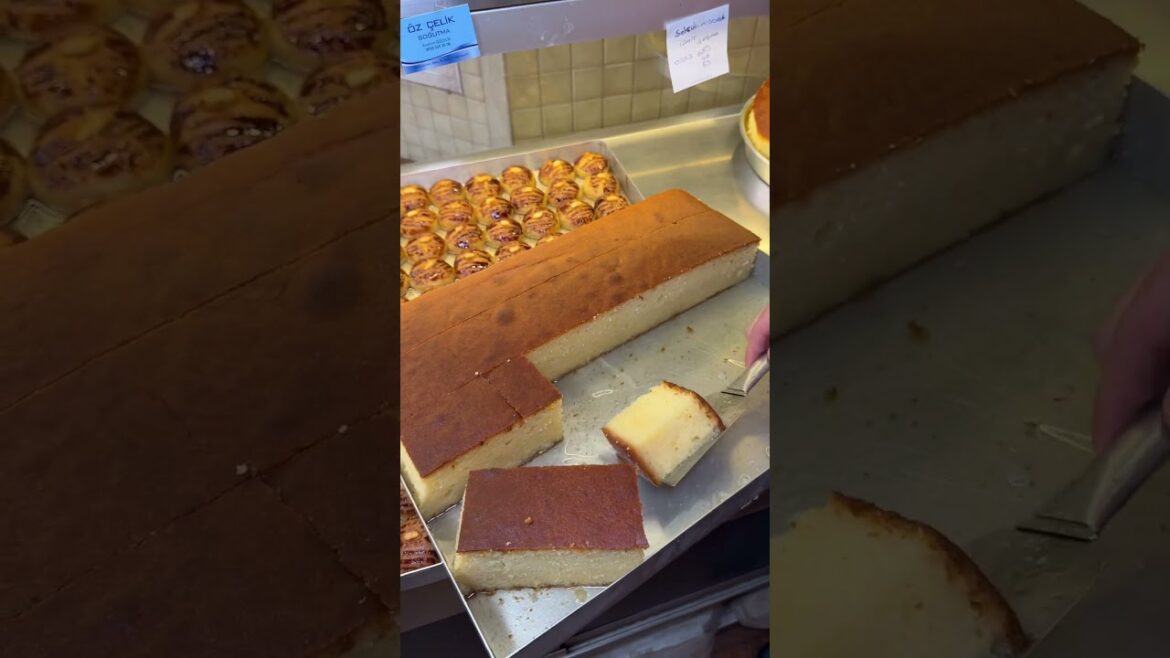 Rezervasyonla Satılan Revani! Parlar Pastanesi #reklam