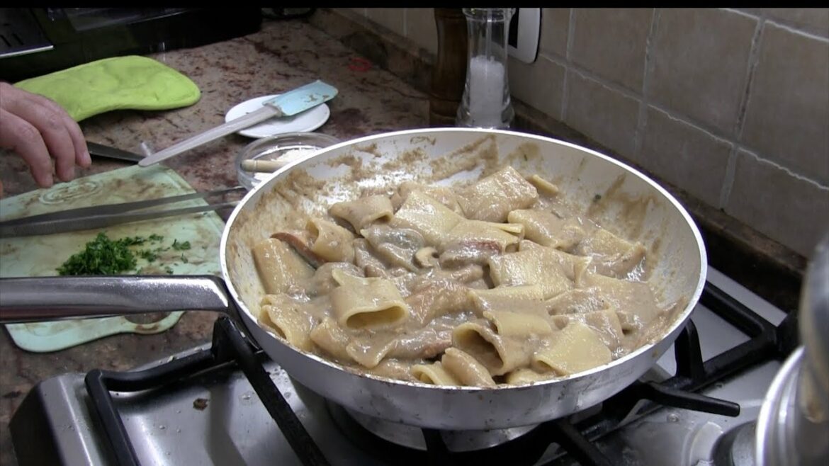 Paccheri ai Porcini, (versione risotto)